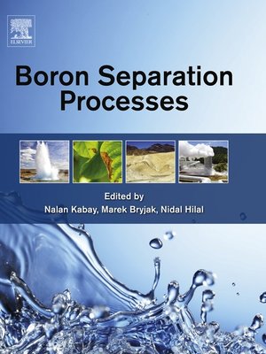 cover image of Boron Separation Processes